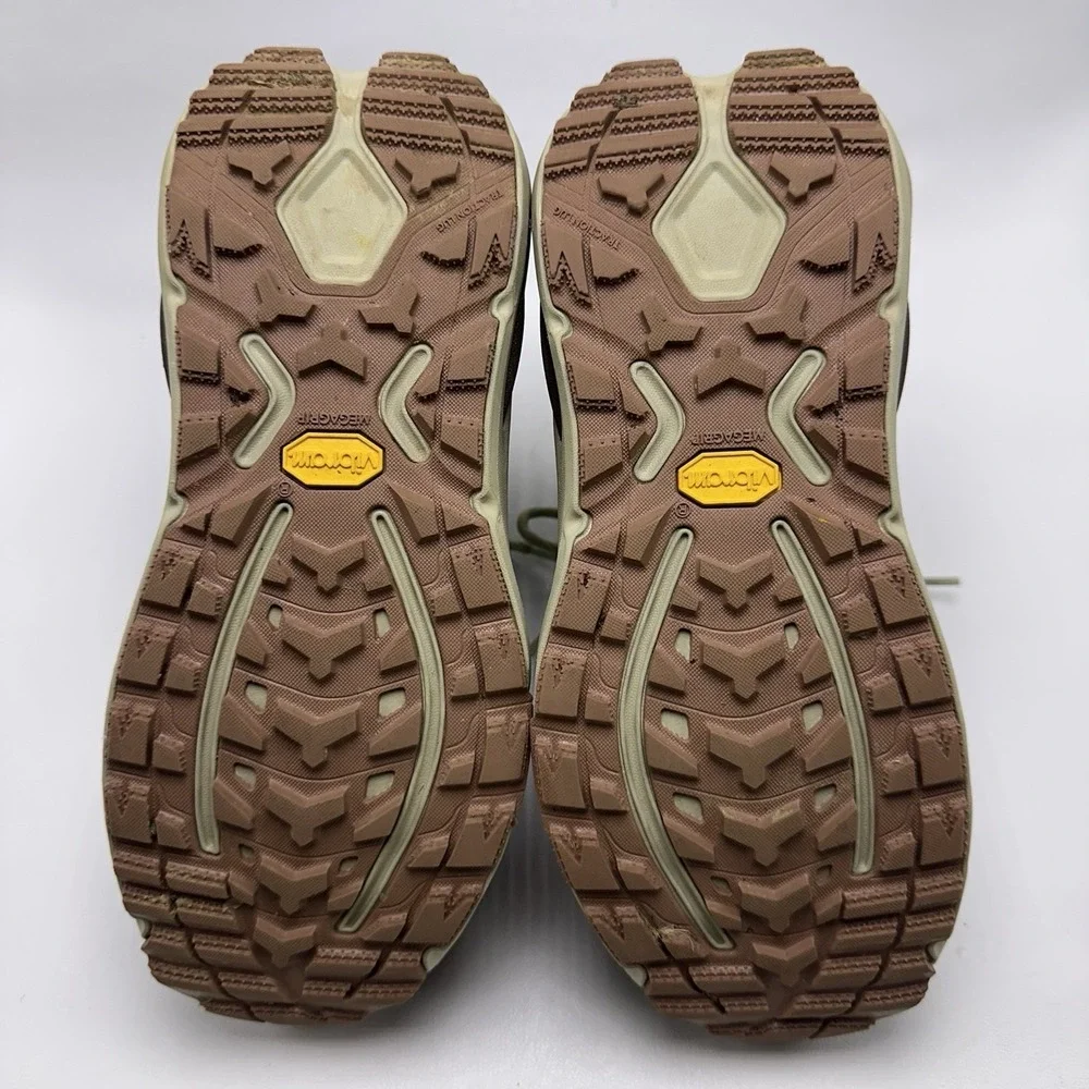 Hoka One One Kaha 3 GTX Men's Size 7D Walnut Oyster Hiking Boots 1162530 Shoes
